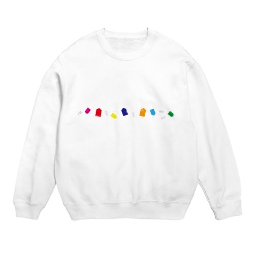 将棋駒 Crew Neck Sweatshirt
