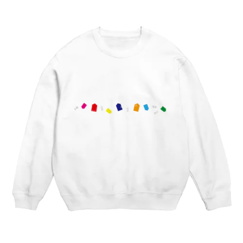 将棋駒 Crew Neck Sweatshirt