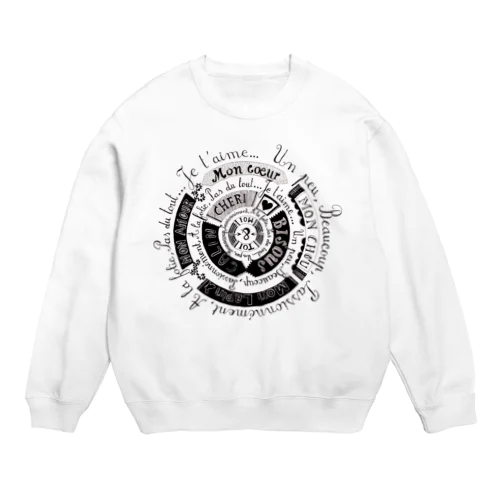 Le tourbillon de l'amour Crew Neck Sweatshirt