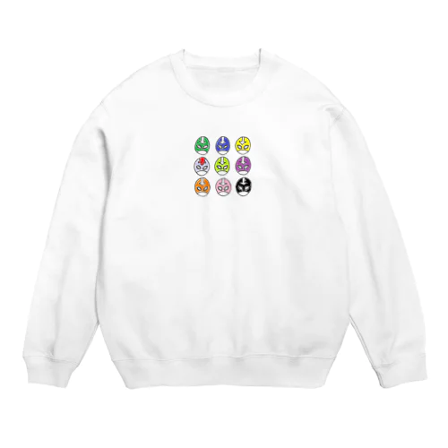 らくがきマスク Crew Neck Sweatshirt