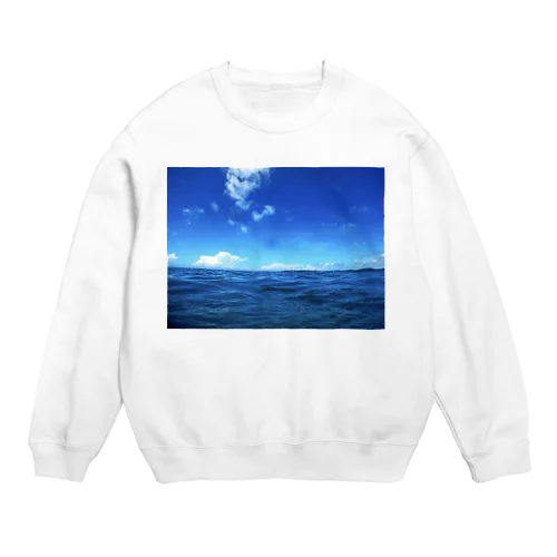 NAVY BLUE Crew Neck Sweatshirt