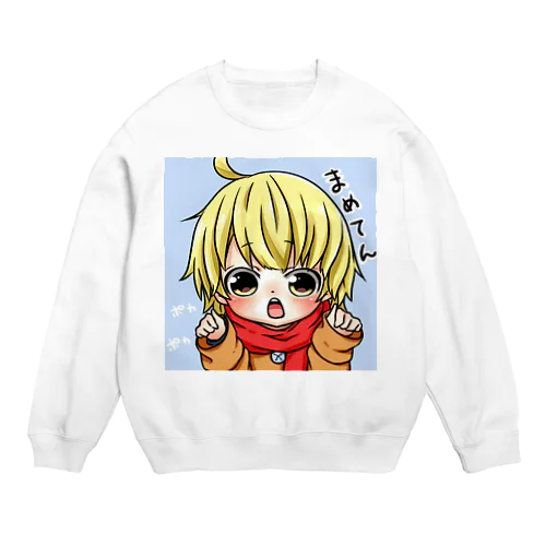 まめた Crew Neck Sweatshirt