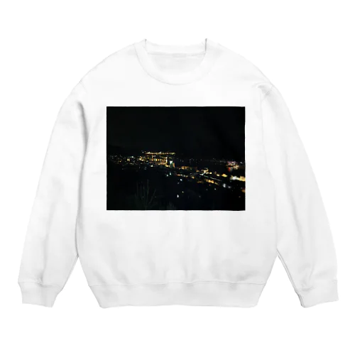 尾道〜夜景〜 Crew Neck Sweatshirt