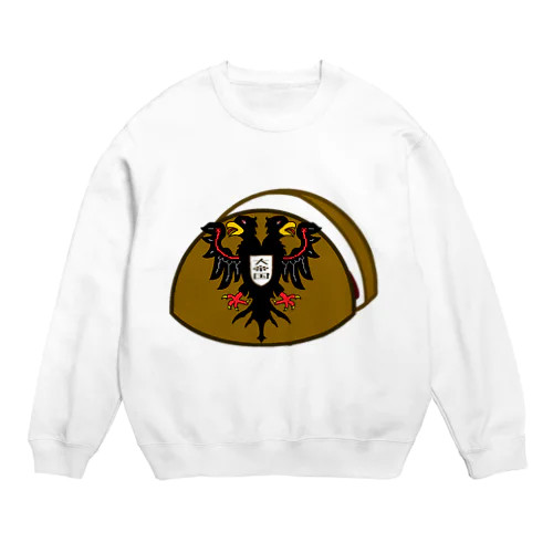 お饅頭国の紋章 Crew Neck Sweatshirt