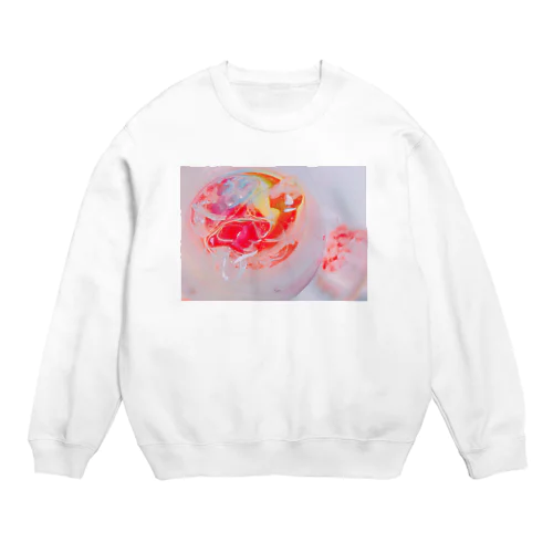 氷サイダー Crew Neck Sweatshirt