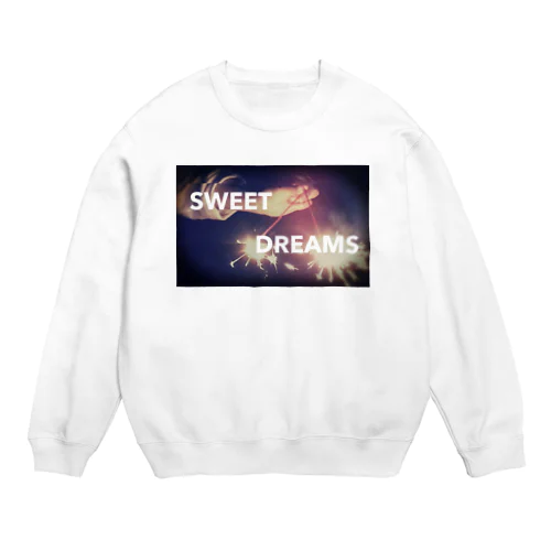 SWEET DREAMS(color) Crew Neck Sweatshirt