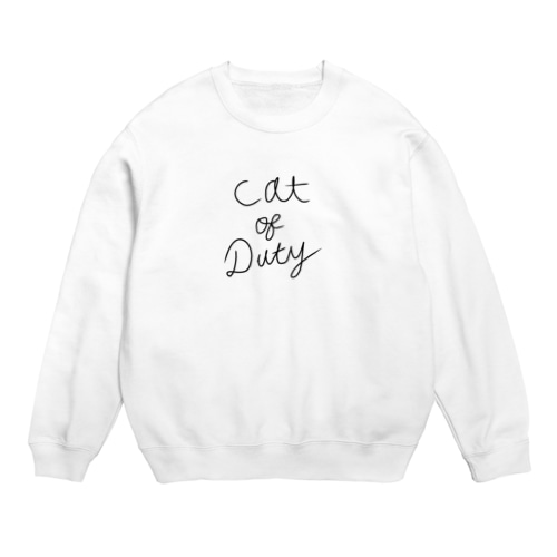 CAT of DUTY Crew Neck Sweatshirt