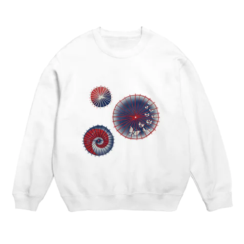 【日本レトロ#15】和傘 Crew Neck Sweatshirt