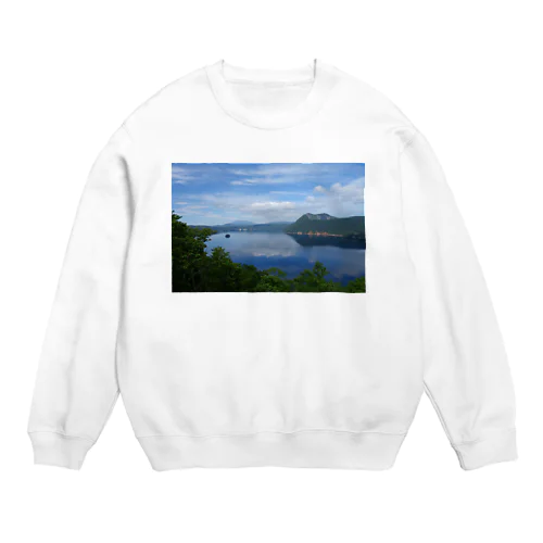 夢の摩周湖 Crew Neck Sweatshirt