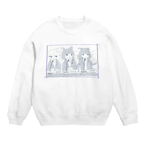 じーとぅえんてぃーねこ Crew Neck Sweatshirt