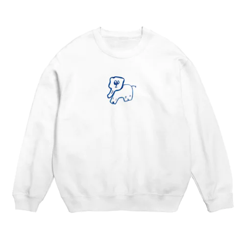 やばゾウくん〜偉大なるゾウのTシャツ〜 Crew Neck Sweatshirt