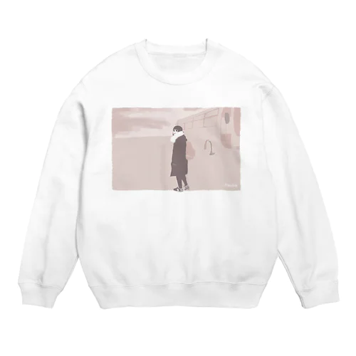 いちごチョコ Crew Neck Sweatshirt