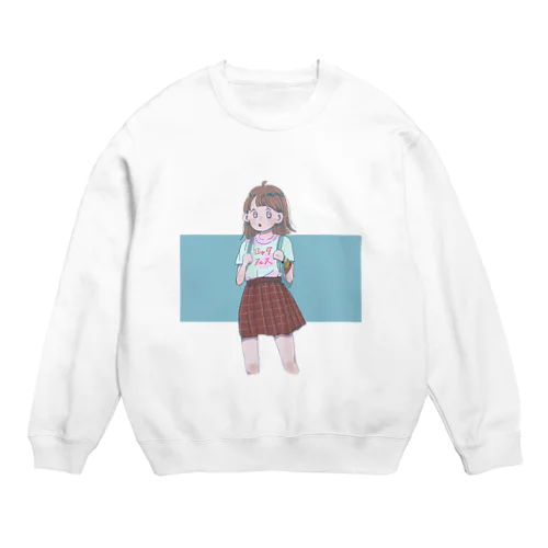 ロックフェスなおんなのこ Crew Neck Sweatshirt