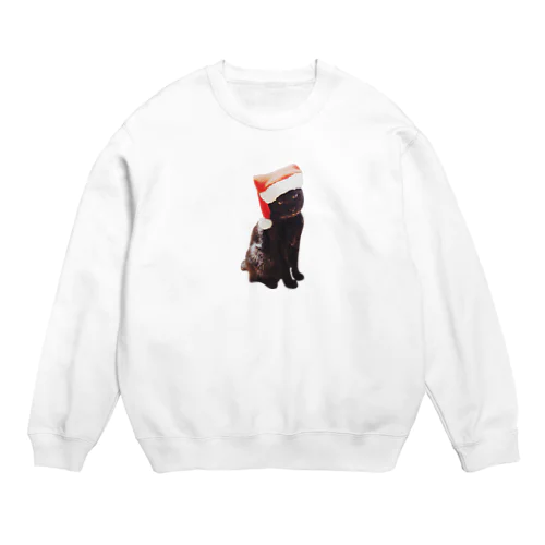 くりしゅましゅを終えたねこ Crew Neck Sweatshirt
