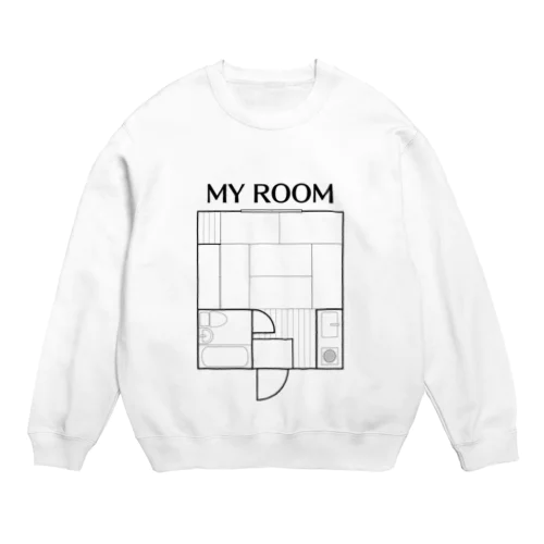 MY ROOM（和室） Crew Neck Sweatshirt