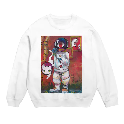 ヲメガ Crew Neck Sweatshirt