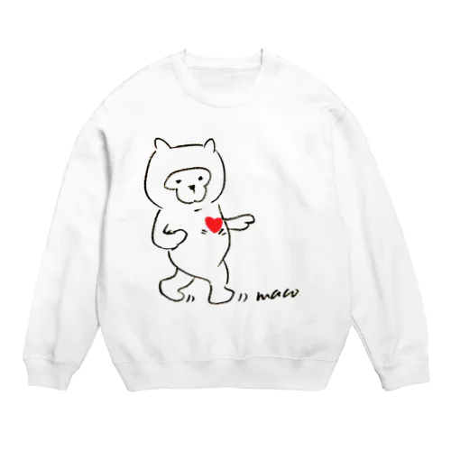 むーんうぉーく〜 Crew Neck Sweatshirt