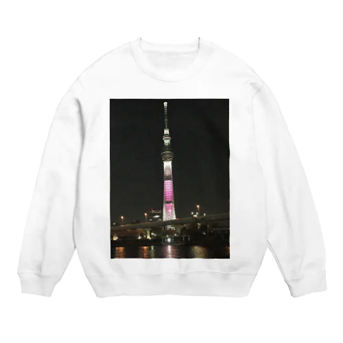 Tokyo skytree Crew Neck Sweatshirt