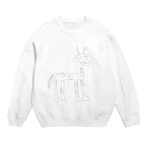 giraffe Crew Neck Sweatshirt