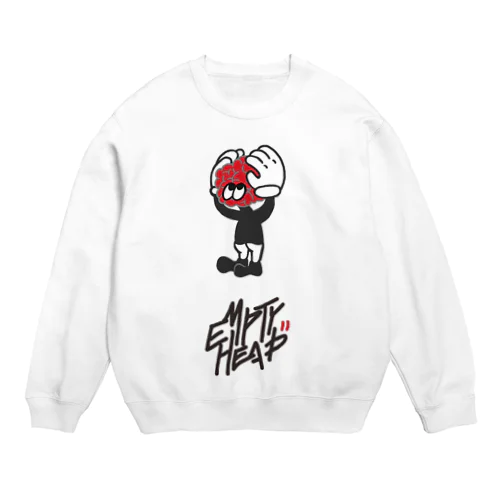 empty head  Crew Neck Sweatshirt