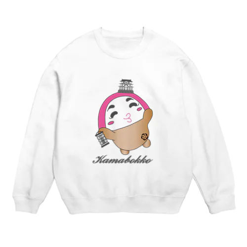 かまぼっ娘 Crew Neck Sweatshirt