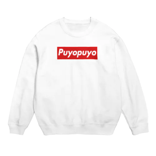 SupremeならぬPuyopuyo（ぷよぷよコラボ） Crew Neck Sweatshirt