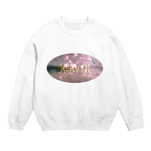 .｡.:*♡天国 Crew Neck Sweatshirt