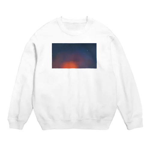 あさやけさんといちばん星 Crew Neck Sweatshirt