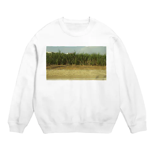 さとうきび畑 Crew Neck Sweatshirt