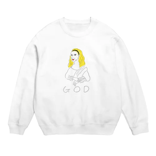 GOD Crew Neck Sweatshirt