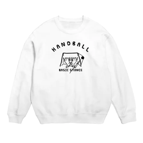 ハンドボール　キーパーの基本 Crew Neck Sweatshirt