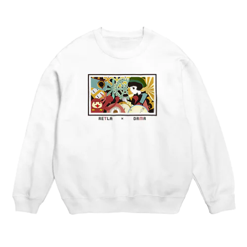 RETLA×DRMR Crew Neck Sweatshirt