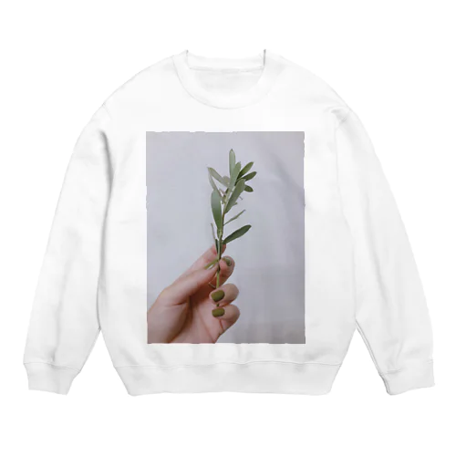 green Crew Neck Sweatshirt