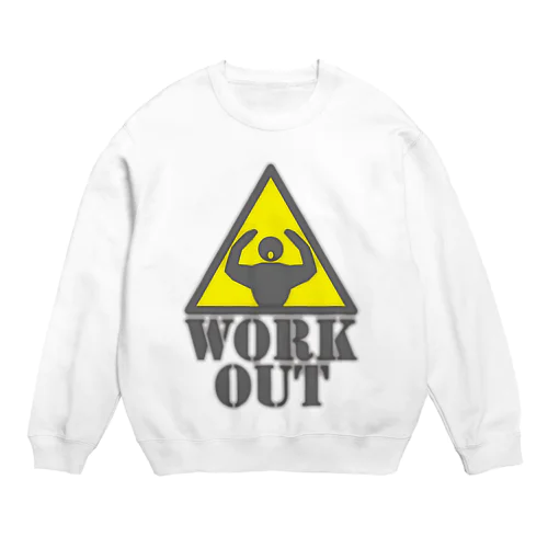 Workout Crew Neck Sweatshirt