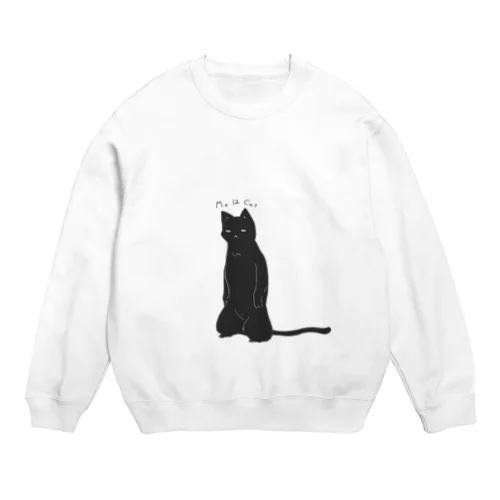 洒落猫(ふく) Crew Neck Sweatshirt