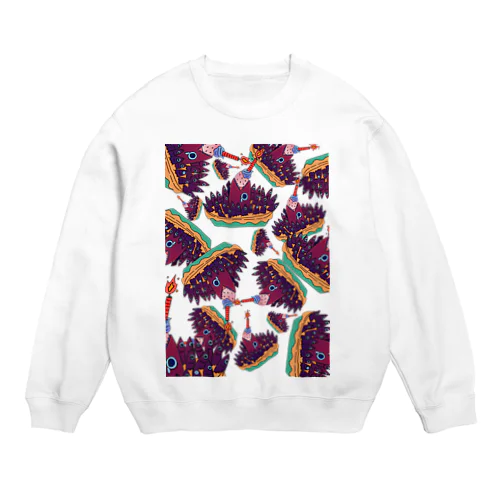 空見上げるサカナたち Crew Neck Sweatshirt