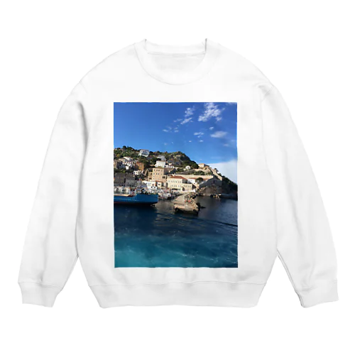 地中海 Crew Neck Sweatshirt