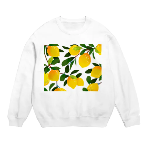 レモン Crew Neck Sweatshirt