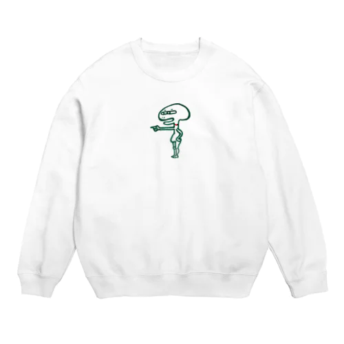 うつぅーじん Crew Neck Sweatshirt