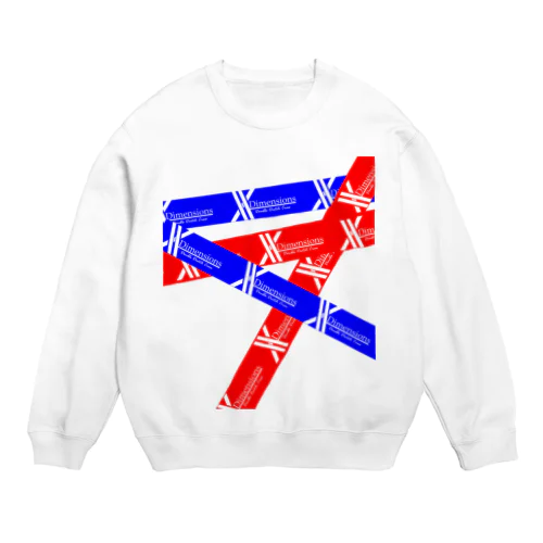 red&blue 03 Crew Neck Sweatshirt