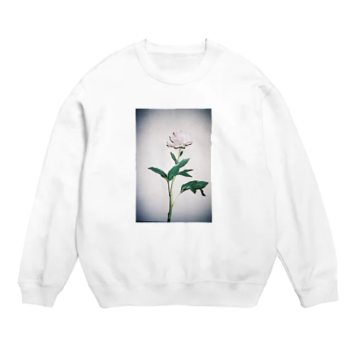 薔薇的な花 Crew Neck Sweatshirt