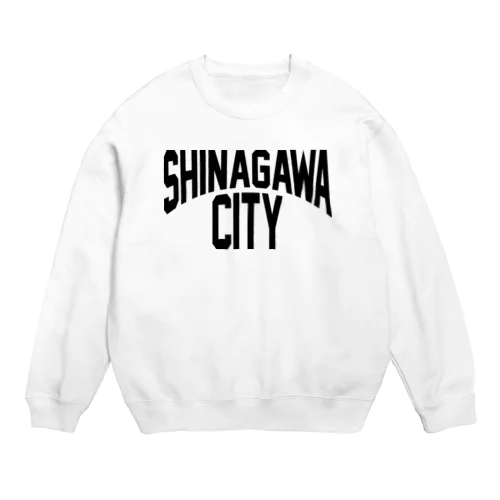 SHINAGAWA CITY(BK) Crew Neck Sweatshirt