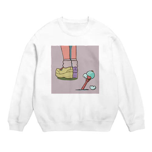 魔法少女は卒業 Crew Neck Sweatshirt