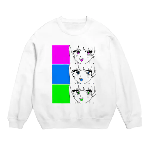 √ Crew Neck Sweatshirt