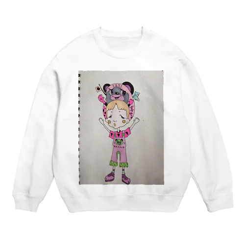 girls Crew Neck Sweatshirt