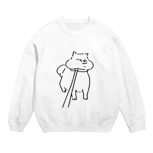 いやいや犬 Crew Neck Sweatshirt