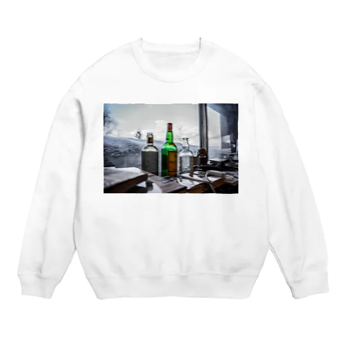 get drunk Crew Neck Sweatshirt