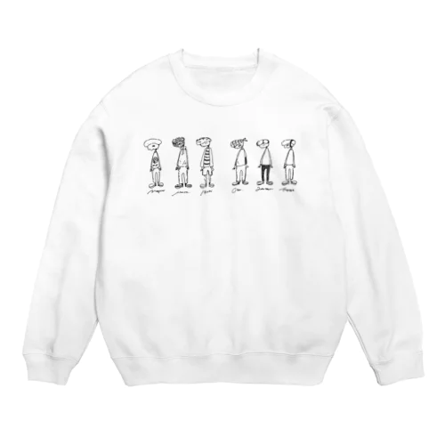 sushi人間 Crew Neck Sweatshirt