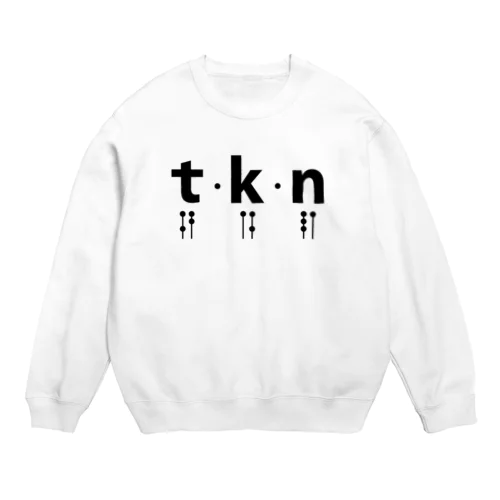 tkn -つくね- Crew Neck Sweatshirt