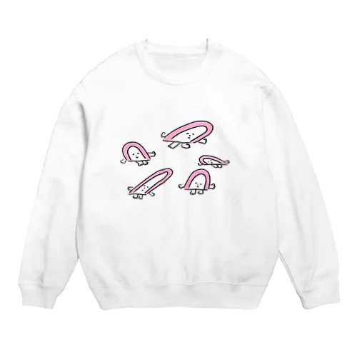 異次元かまぼこ Crew Neck Sweatshirt